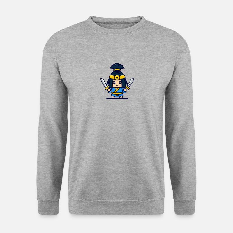 Samurai Japan Japanese fighter - Unisex Sweatshirt - salt & pepper