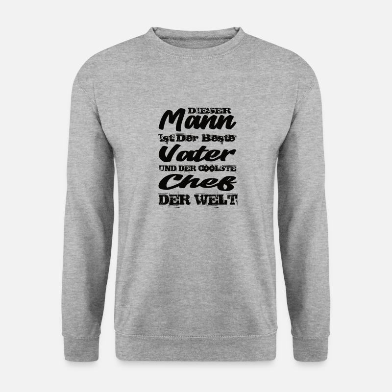 Chef - Unisex Pullover - Weißgrau meliert