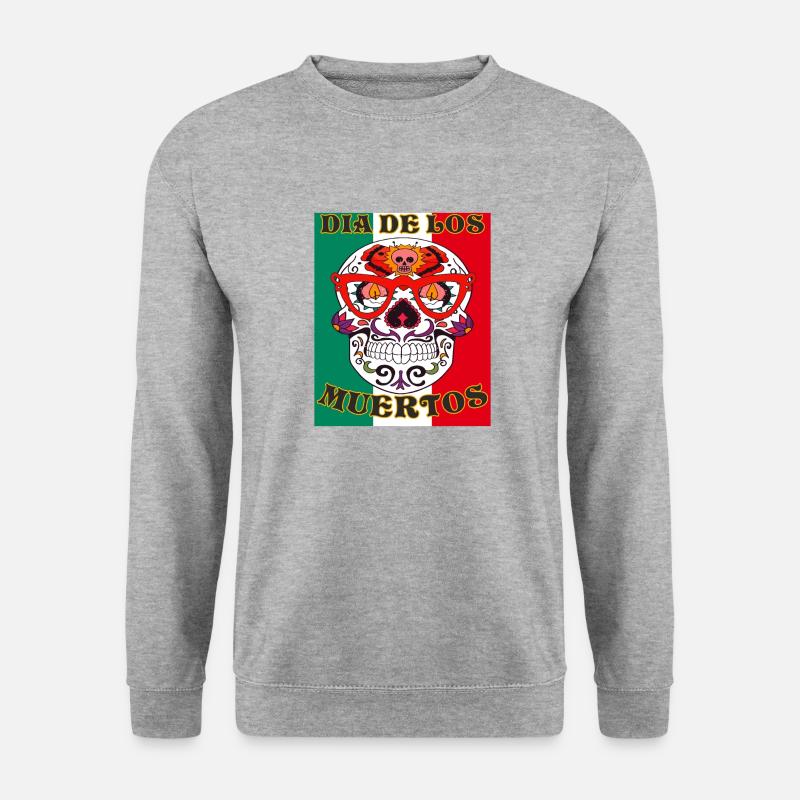 DIA DE LOS MUERTOS - Unisex Sweatshirt - salt & pepper