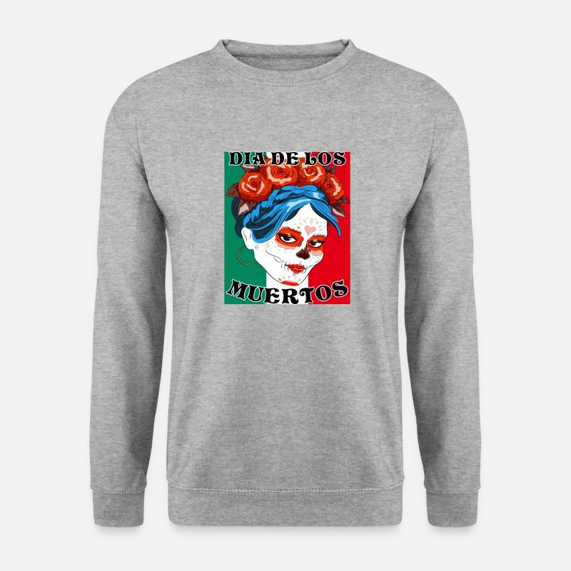 DIA DE LOS MUERTOS - Unisex Sweatshirt - salt & pepper