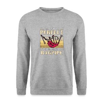 DUDDELSACK - Unisex Sweatshirt - salt & pepper - Front - Alina (178cm) & Michal (187cm)