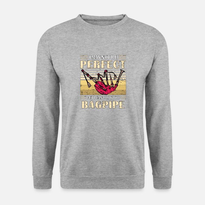 DUDDELSACK - Unisex Pullover - Weißgrau meliert