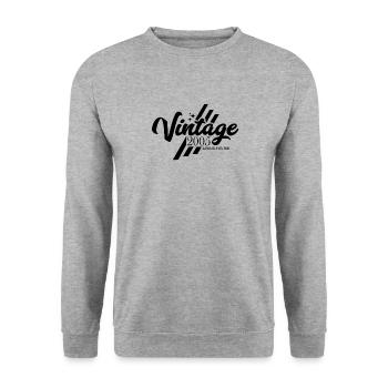 Millésime 2005 Anniversaire Dictons - Sweat-shirt Unisexe - gris chiné - Devant - Alina (178cm) & Michal (187cm)