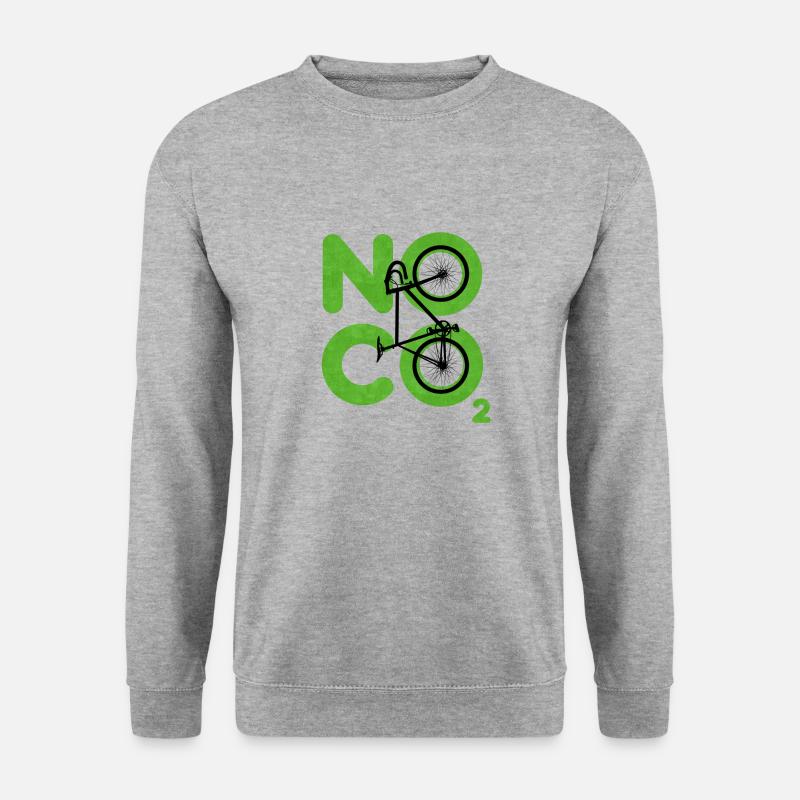 No CO2 - Unisex Sweatshirt - salt & pepper
