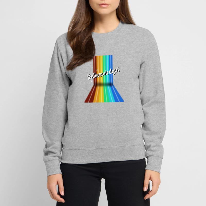 #alleswirdgut Alles wird gut Spruch Statement Unisex Pullover