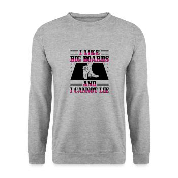 Tap Dancer Tap Dance Shoes Tap Dance Instructor - Unisex Sweatshirt - salt & pepper - Front - Alina (178cm) & Michal (187cm)