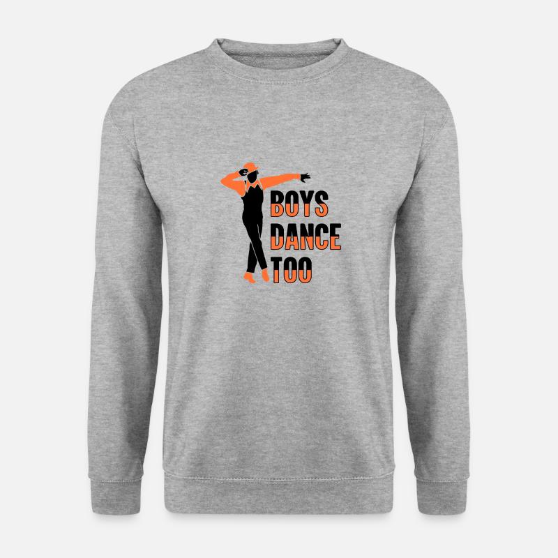 Stepptänzer Stepptanzschuhe Stepptanzlehrer - Unisex Pullover - Weißgrau meliert