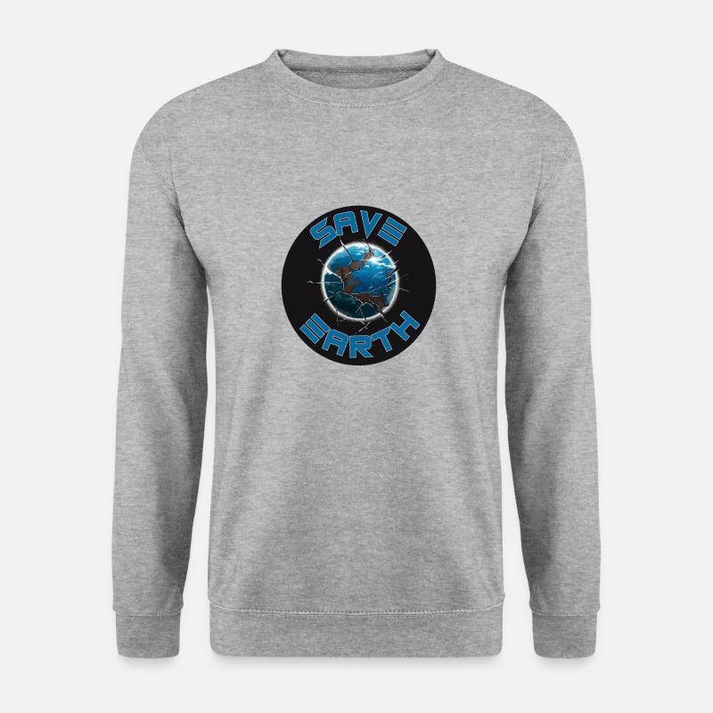 SAVE EARTH - Unisex Sweatshirt - salt & pepper