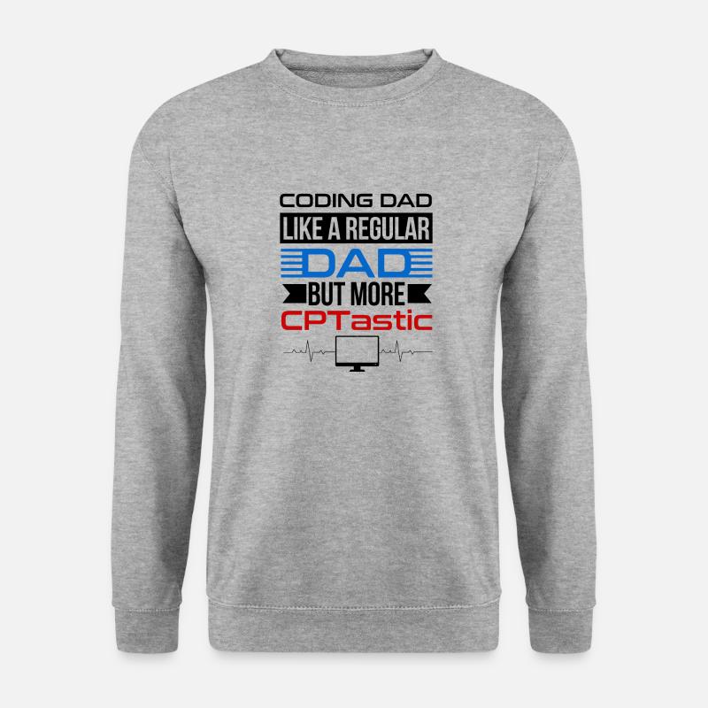 Medical Coder Profession Medical - Unisex Sweatshirt - salt & pepper