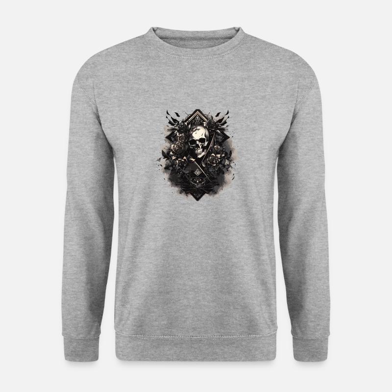 Skull Skull Skulls Skull Skeleton - Unisex Sweatshirt - salt & pepper