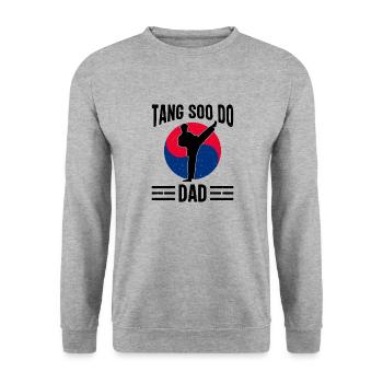 Tang so Do Gift - Unisex Sweatshirt - salt & pepper - Front - Alina (178cm) & Michal (187cm)