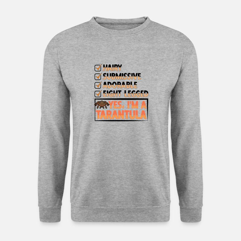 Tarantula - Unisex Sweatshirt - salt & pepper
