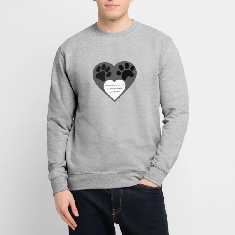 Zwei Beine oder vier Unisex Pullover