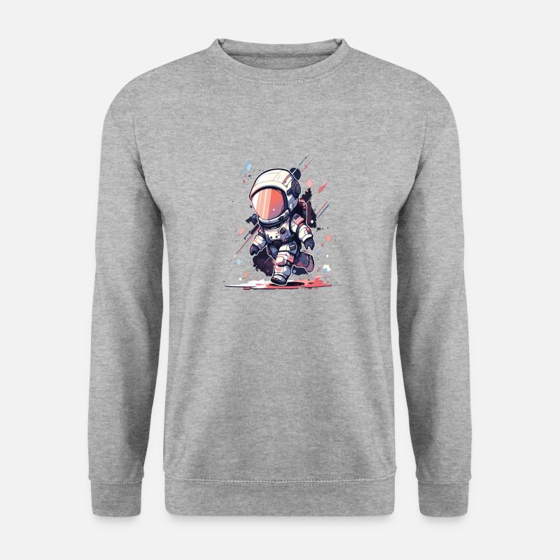 Astronaut Astro Astronauts Space Cosmos - Unisex Sweatshirt - salt & pepper