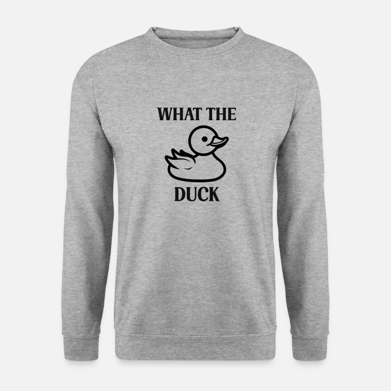 What the duck - Unisex Sweatshirt - salt & pepper