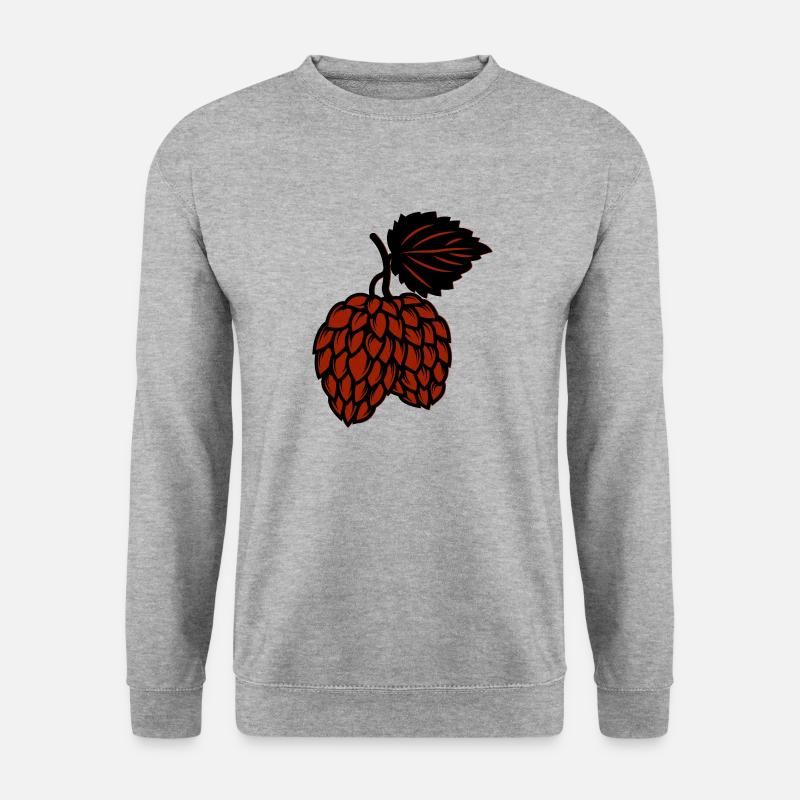 fir cone - Unisex Sweatshirt - salt & pepper