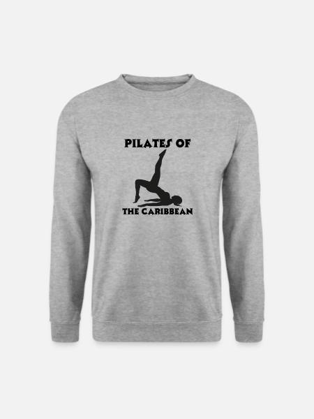 Witziger Filmtitel - Optimal für Karneval, Malle - Unisex Pullover - Weißgrau meliert