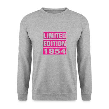Édition limitée 1954 - Sweat-shirt Unisexe - gris chiné - Devant - Alina (178cm) & Michal (187cm)