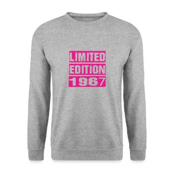 Édition limitée 1967 - Sweat-shirt Unisexe - gris chiné - Devant - Alina (178cm) & Michal (187cm)