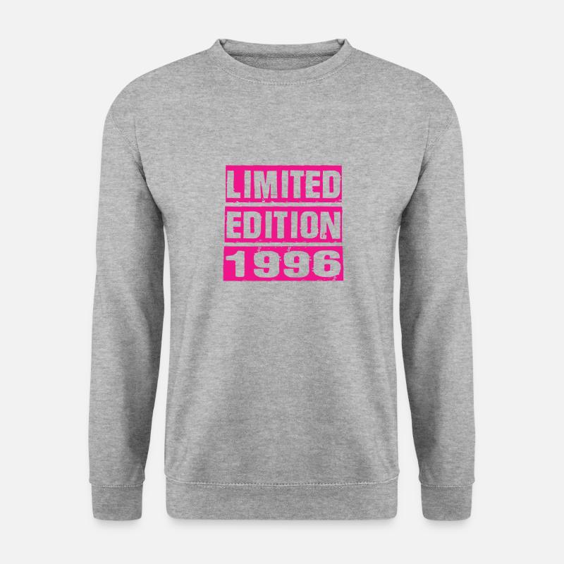 Limited Edition 1996 - Unisex Pullover - Weißgrau meliert