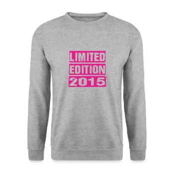 Édition limitée 2015 - Sweat-shirt Unisexe - gris chiné - Devant - Alina (178cm) & Michal (187cm)