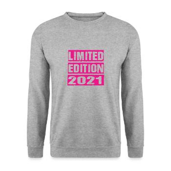 Limited Edition 2021 - Unisex Sweatshirt - salt & pepper - Front - Alina (178cm) & Michal (187cm)