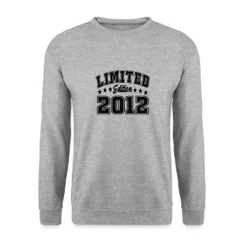 Limited Edition 2012 - Unisex Sweatshirt - salt & pepper - Front - Alina (178cm) & Michal (187cm)