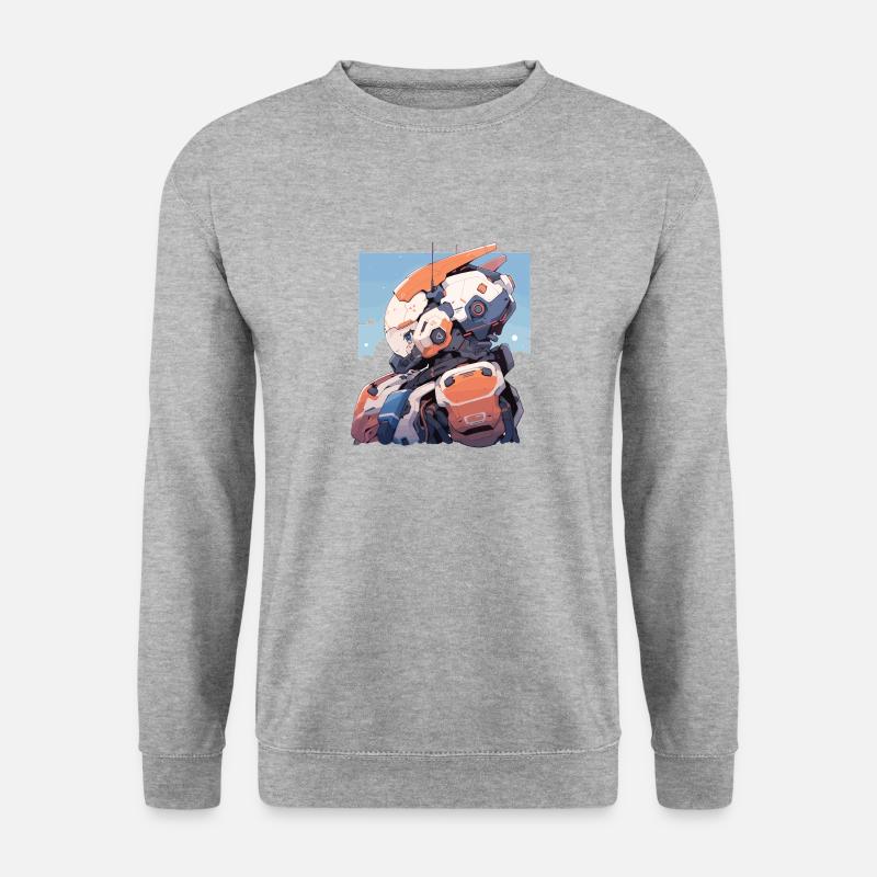 Robot - Unisex Sweatshirt - salt & pepper