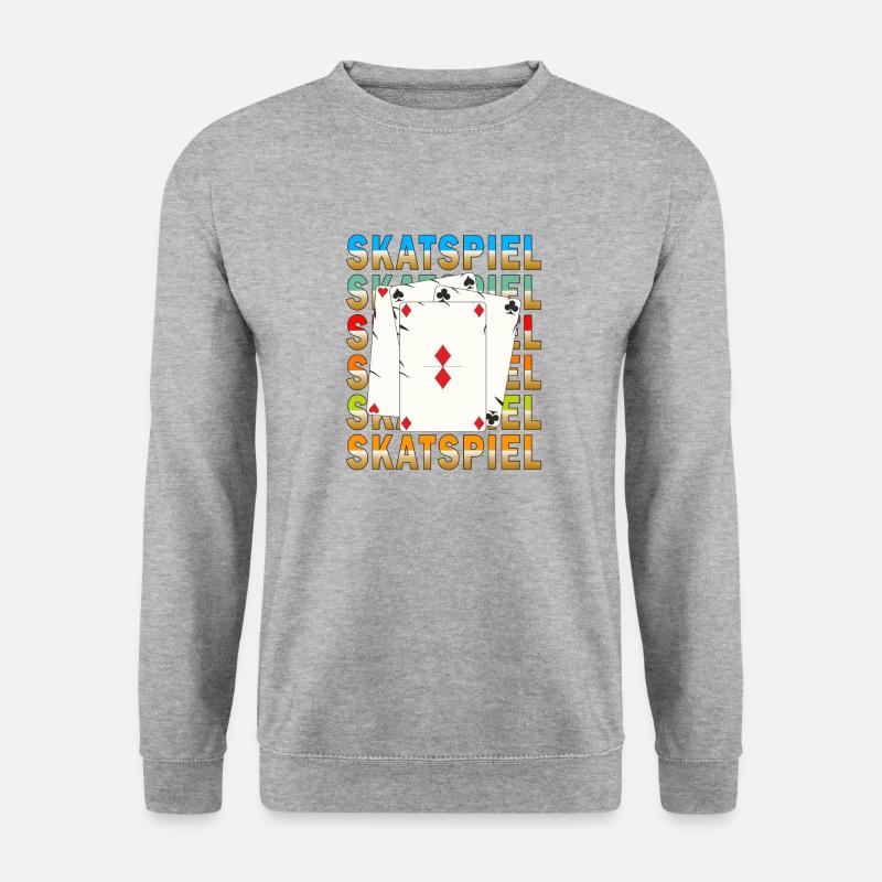 SKAT GAME - Unisex Sweatshirt - salt & pepper