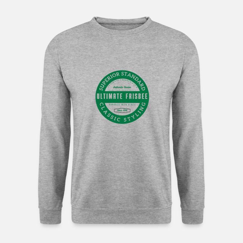 Ulti 11 Authentisch - Unisex Pullover - Weißgrau meliert