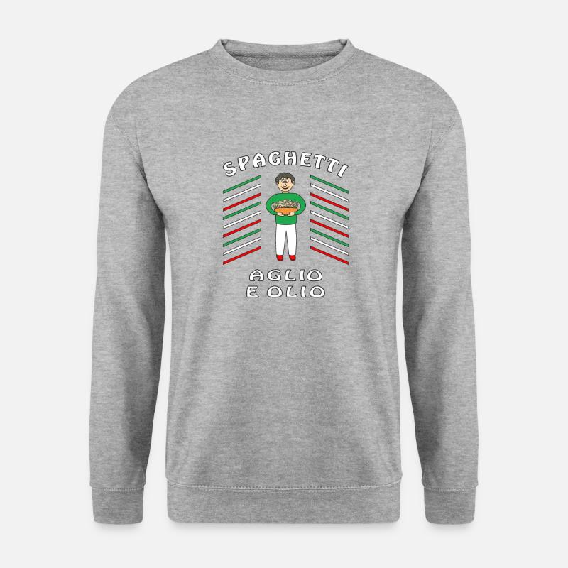SPAGHETTI AGLIO E OLIO - Unisex Sweatshirt - salt & pepper