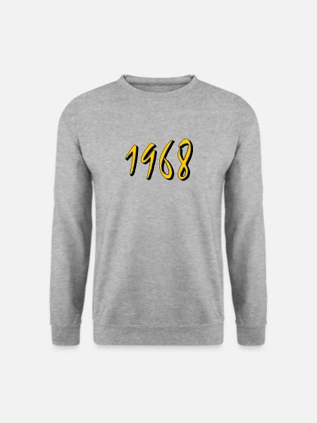 BIRTHDAY YEAR 1968 - Unisex Sweatshirt - salt & pepper