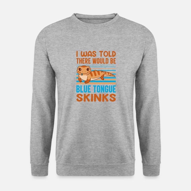Lizard Collector Reptile Lover - Unisex Sweatshirt - salt & pepper