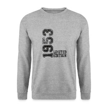 Édition limitée 1953 - Sweat-shirt Unisexe - gris chiné - Devant - Alina (178cm) & Michal (187cm)