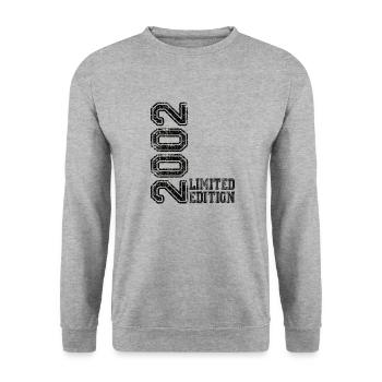 Édition limitée 2002 - Sweat-shirt Unisexe - gris chiné - Devant - Alina (178cm) & Michal (187cm)
