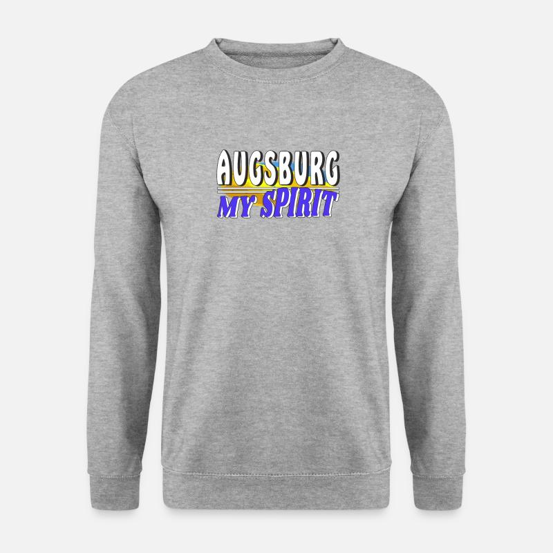 AUGSBURG MY SPIRIT - Unisex Pullover - Weißgrau meliert