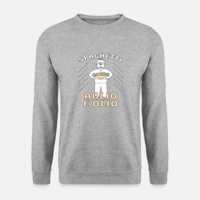 SPAGHETTI AGLIO E OLIO - Unisex Sweatshirt - salt & pepper