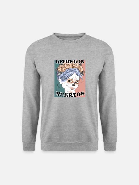 DIA DE LOS MUERTOS - Unisex Sweatshirt - salt & pepper