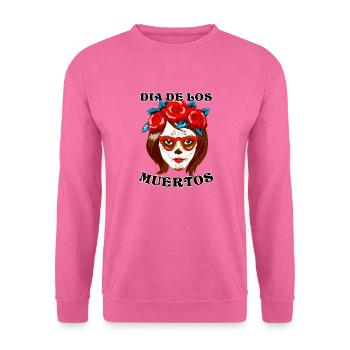 DIA DE LOS MUERTOS - Unisex Pullover - Pink - Vorne