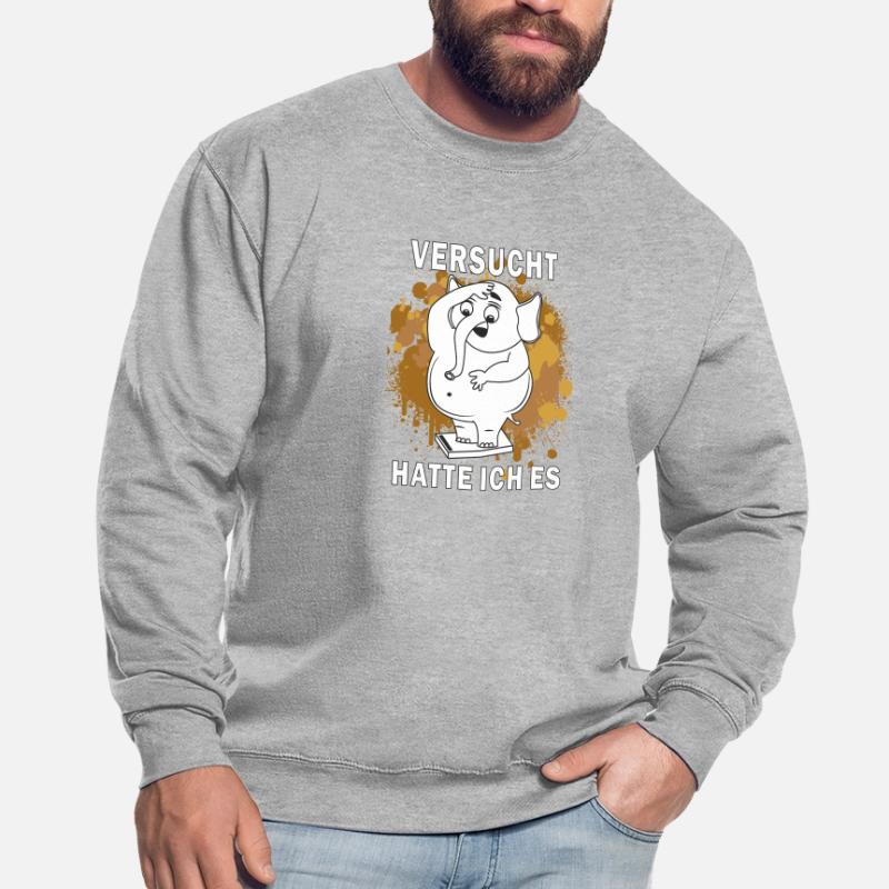 J’AVAIS ESSAYÉ DE PERDRE DU POIDS Sweat-shirt Unisexe