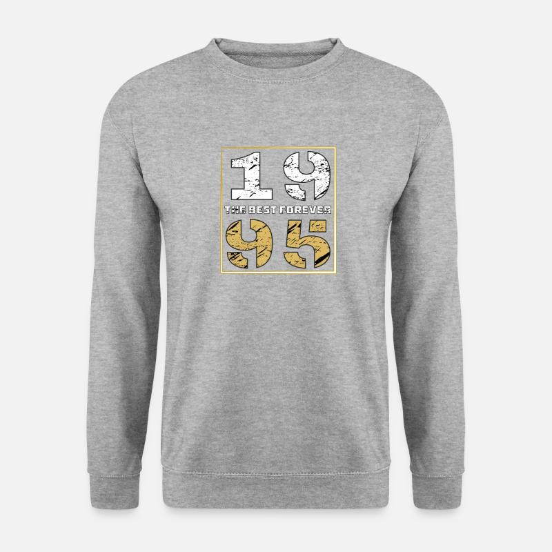 THE BEST FOREVER 1995 - Unisex Pullover - Weißgrau meliert