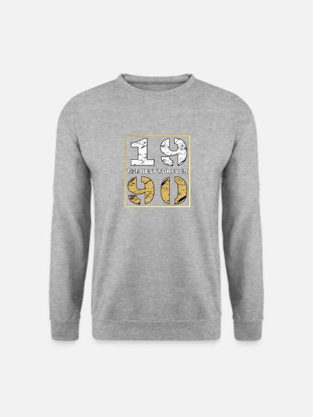 THE BEST FOREVER 1990 - Unisex Sweatshirt - salt & pepper