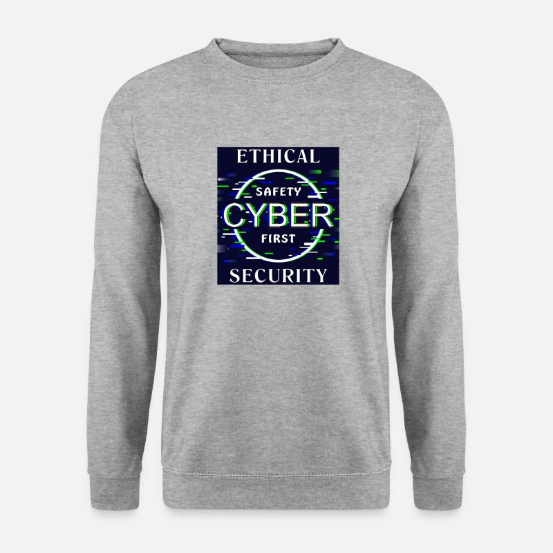 Ethical Cyber Security - Unisex Sweatshirt - salt & pepper