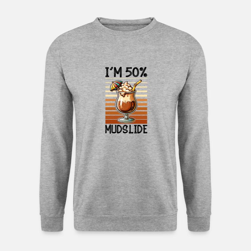 Mudslide Cocktail - Unisex Pullover - Weißgrau meliert