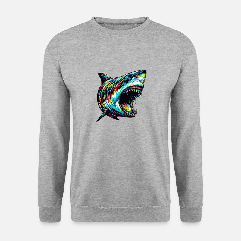 Shark - Unisex Sweatshirt - salt & pepper