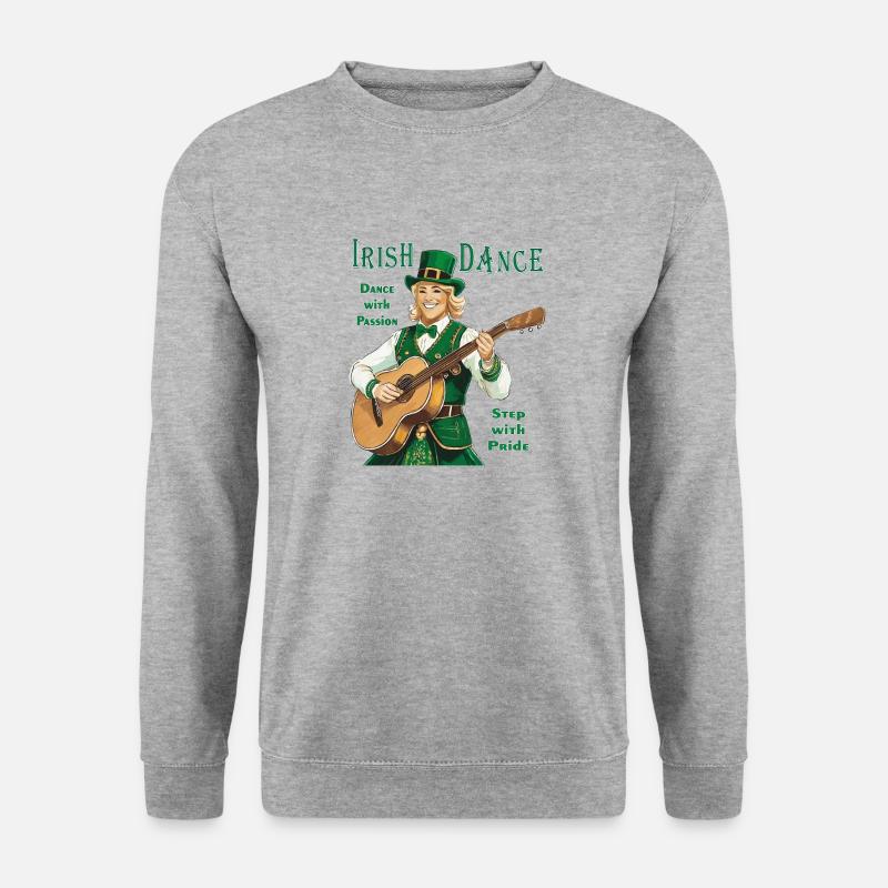 IRISH DANCE - Unisex Sweatshirt - salt & pepper