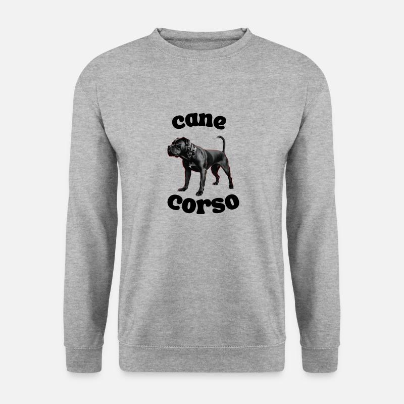 Cane corso - Sweat-shirt Unisexe - gris chiné