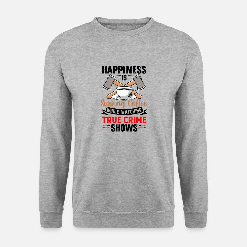 True Crime - Unisex Sweatshirt - salt & pepper