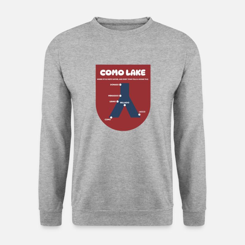 COMER SEE NEU - Unisex Pullover - Weißgrau meliert
