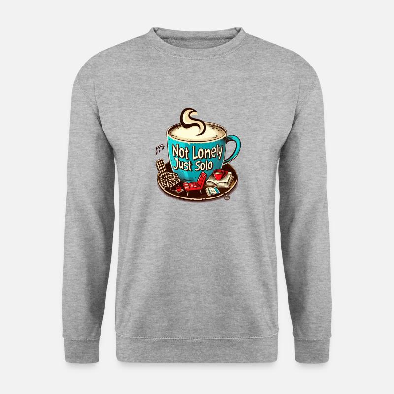 Me Time Musing - Unisex Sweatshirt - salt & pepper